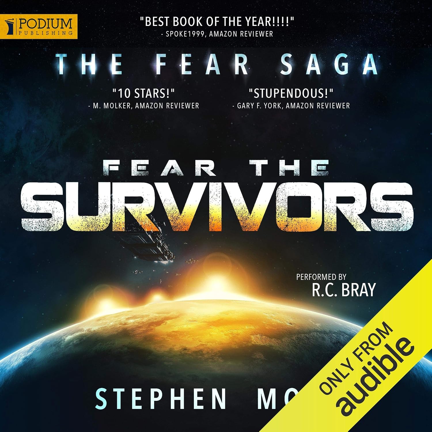 Stephen Moss: Fear the survivors (AudiobookFormat, 2014, [CreateSpace Independent Publishing])